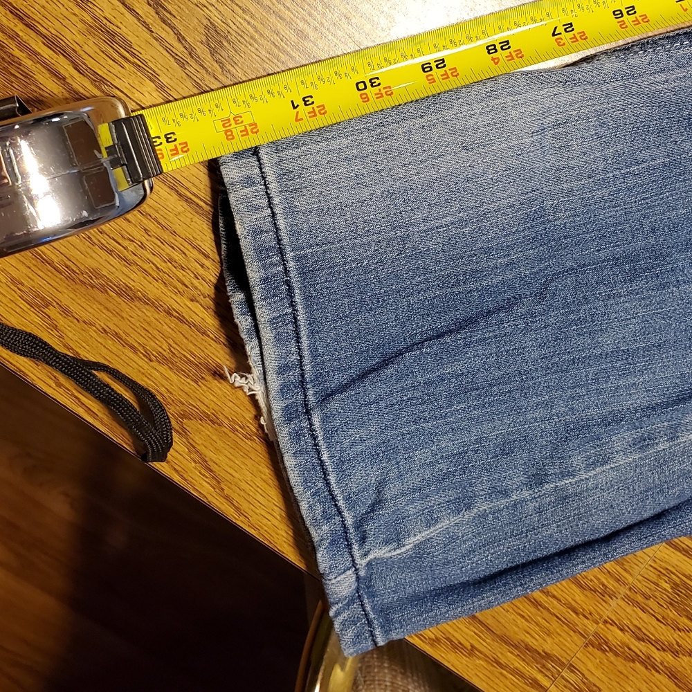 Machine Distressed Jeans Size 13 - Picture 2 of 13